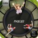 Trampolina ogrodowa Neo-Sport NeoSport Trampolina ogrodowa 13ft/404cm z siatką zewnętrzną i drabinką 2
