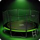 Trampolina ogrodowa Neo-Sport NeoSport Trampolina ogrodowa 13ft/404cm z siatką zewnętrzną i drabinką 5