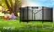 Trampolina ogrodowa Neo-Sport NeoSport Trampolina ogrodowa 13ft/404cm z siatką zewnętrzną i drabinką 7