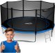 NeoSport Trampolina ogrodowa 14ft/435cm z siatką zewnętrzną i drabinką 1