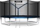 NeoSport Trampolina ogrodowa 14ft/435cm z siatką zewnętrzną i drabinką 1