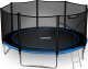 NeoSport Trampolina ogrodowa 14ft/435cm z siatką zewnętrzną i drabinką 7