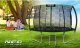 NeoSport Trampolina ogrodowa profilowana 14ft/435cm z siatką wewnętrzną 7