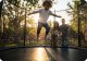 NeoSport Trampolina ogrodowa 14ft/435cm z siatką wewnętrzną i drabinką 3