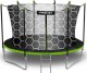 NeoSport Trampolina ogrodowa 14ft/435cm z siatką wewnętrzną i drabinką 5