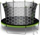 NeoSport Trampolina ogrodowa 14ft/435cm z siatką wewnętrzną i drabinką 6