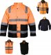Kurtka rob. zimowa Aurora LB-J15 6in1 Orange XL 1