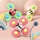 Fidget Spinner z przyssawką , Sensoryczna zabawka do Kąpieli - Owady 3 sztuki 8