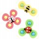 Fidget Spinner z przyssawką , Sensoryczna zabawka do Kąpieli - Owady 3 sztuki 9