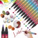 Markery Alkoholowe , Mazaki, Flamastry Dwustronne + Torba - 120 sztuk 31