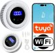 DETEKTOR CZUJNIK GAZÓW WYBUCHOWYCH ALARM DŹWIĘKOWY WIFI APP TUYA SMART LIFE 3
