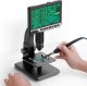 MIKROSKOP CYFROWY PROFESJONALNY 2000x 12MP 11LED EKRAN HD 7" 32GB MicroSD 11