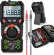 MULTIMETR RĘCZNY CYFROWY MIERNIK CIĄGŁOŚCI NAPIĘCIA RMS NCV WOLTOMIERZ LCD 15