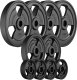 Marbo Sport Zestaw obciążeń gumowanych 29 kg /4 x 5 kg + 2 x 2,5 kg + 4 x 1 kg - 1