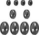 Marbo Sport Zestaw obciążeń żeliwnych kierownica 29 kg / 4 x 5 kg + 2 x 2,5 kg + 4 x 1 kg - 2