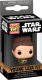 Funko POP Keychain Star Wars Young Leia with Lola 1