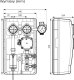 Afriso grupa pompowa solarna dwudrogowa PRIMOSOL 130-4 77 889 (pompa Grundfos UPM3 Solar 25-75) 1