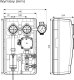 Afriso grupa pompowa solarna jednodrogowa PRIMOSOL 130-1 77 886 (pompa Grundfos UPM3 Solar 25-75) 1