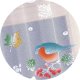 Firanka Birdy 150 x 50 cm DomoweTekstylia | WN356B 155 5