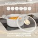 GARNEK TYTANOWY Z POKRYWĄ 28cm BERLINGER HAUS BH-7788 SAHARA 17