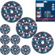 Bosch KRÄÅ»EK ÅCIERNY FOLIA EXPERT O780 150MM 9PC 1