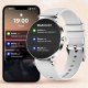 SMARTWATCH ZEGAREK DAMSKI ROZMOWY MENU PL CIŚNIENIE POWIADOMIENIA 2 paski 8