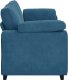 vidaXL Sofa 3-osobowa, niebieska 178 cm, aksamit 5