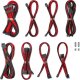 CableMod Zestaw kabli, Czarno-czerwony (CM-PCSR-16X2KIT-NKKR-R-SS) 1
