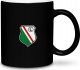 Legia Warszawa kubek czarny (L) herb Legii 1