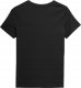KOSZULKA 4F T-SHIRT DZIECIĘCA GŁADKA BAWEŁNIANA SZKOŁA CZARNA r. 152 2