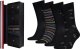 SKARPETKI TOMMY HILFIGER 4 PARY GIFTBOX 4 SZTUKI PREZENT r. 39-42 CZARNE 1
