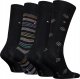 SKARPETKI TOMMY HILFIGER 4 PARY GIFTBOX 4 SZTUKI PREZENT r. 39-42 CZARNE 2