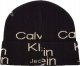 CALVIN KLEIN CZAPKA +SZALIK ZESTAW ZIMOWY GIFTBOX CIEPŁY CZARNY UNIWERSALNY 3