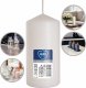 AURA Świeca Walec Biała 38h sw60/120-090 1