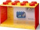 LEGO - Półka w kształcie klocka z ośmioma wypustkami - Czerwona 1