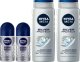 NIVEA MEN SILVER PROTECT Antyperspirant męski 50ml + Żel pod prysznic 500ml 1