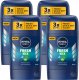 NIVEA MEN Fresh Kick Antyperspirant męski w sztyfcie pod pachę 48h 50ml x4 1