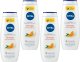 NIVEA ORANGE & AVOCADO OIL Żel pod prysznic pielęgnujący damski 500ml x4 1