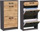 Meble-Bestseller Szafka na buty K034 Grafit-Wotan 92x50x28 cm 1