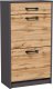 Meble-Bestseller Szafka na buty K034 Grafit-Wotan 92x50x28 cm 1