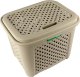 Kosz RATTAN 19L beżowy 28x36x28cm 2