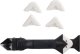 FASTER TOOLS szpachelki do silikonu zestaw 3 w 1 one size 2