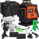 Zestaw Poziomica laserowa Heckermann DS029 + Tripod + Okulary + Tarcza + Bateria 9