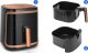 Frytkownica Beztłuszczowa Ava Gold 7L 1900W Air Fryer Xl Frytownica Lcd 10