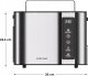 Toster Grzanki Opiekacz Vertenz Crispy 50 Wyświetlacz Lcd Moc 800 W 9