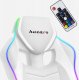 Fotel Huzaro Force 2.5 White RGB Mesh 8