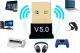 Adapter Bluetooth 5.0 USB Nadajnik Dongle Bezprzewodowy High Speed Szybki 4