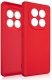 Etui Beline Silicone do Xiaomi Redmi      Note 14 Pro 5G czerwony 1