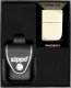 Zestaw ZIPPO Zapalniczka VINTAGE CHROME HIGH POLISH Prezentowy No3 1
