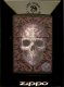 Zestaw ZIPPO Zapalniczka ANNE STOKES SKULL HIGH POLISH BLACK Prezentowy No2 1